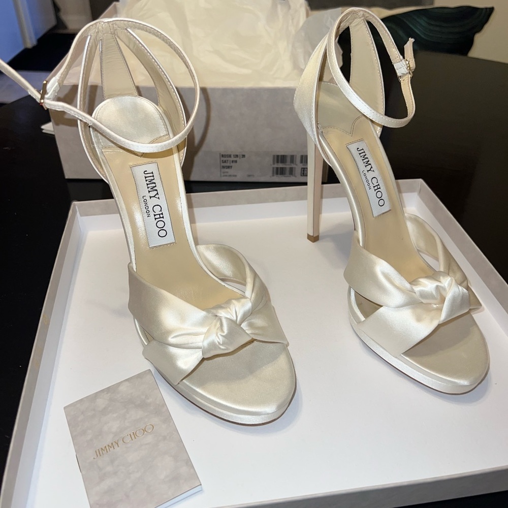 Jimmy Choo Ivory Heels